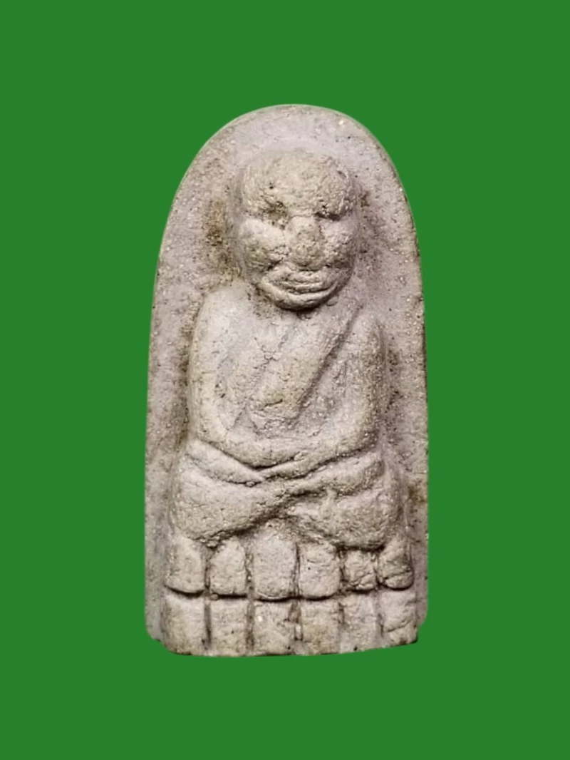 Luang Phu Tuad Pim Phra Rod 5 Kings Edition White Clay Blessed by Luang Phu Mun Wat Ban Jan 2542
