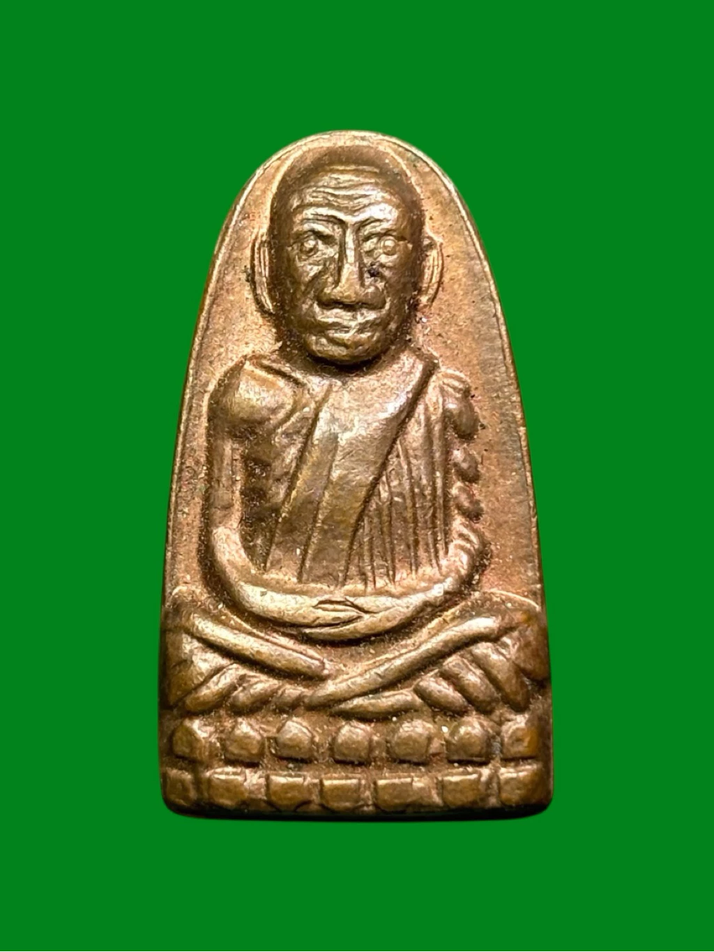 Luang Phu Tuad Wat Chang Hai Back Text Pim Kam Pu 2508