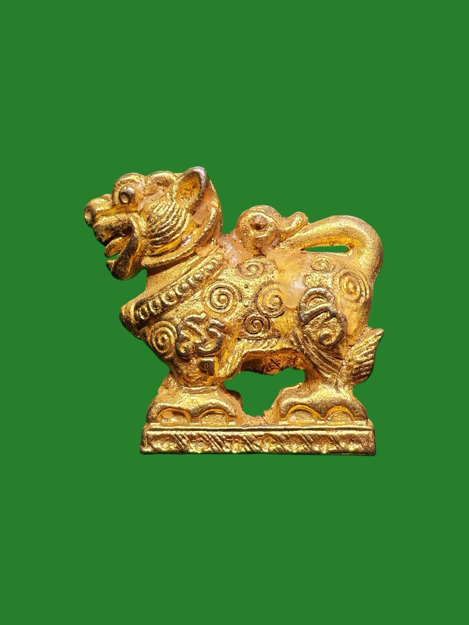 Singha Short Neck, Luang Pho Kuay, Wat Kohsitaram, 2521, Metal