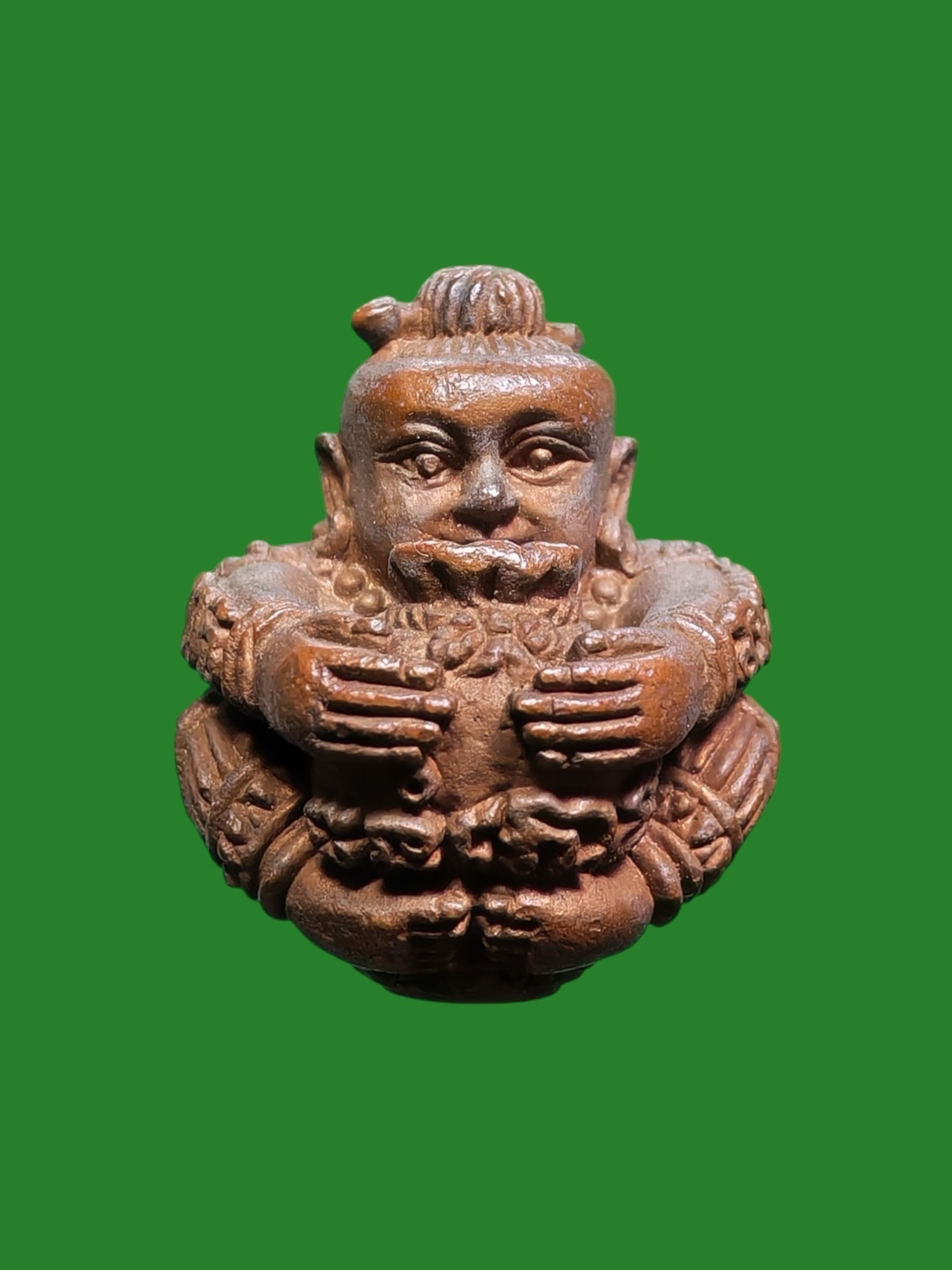 Golden Child Amulet Receiving Wealth Luang Pho Pern Wat Bang Phra Nakhon Pathom Year 2544