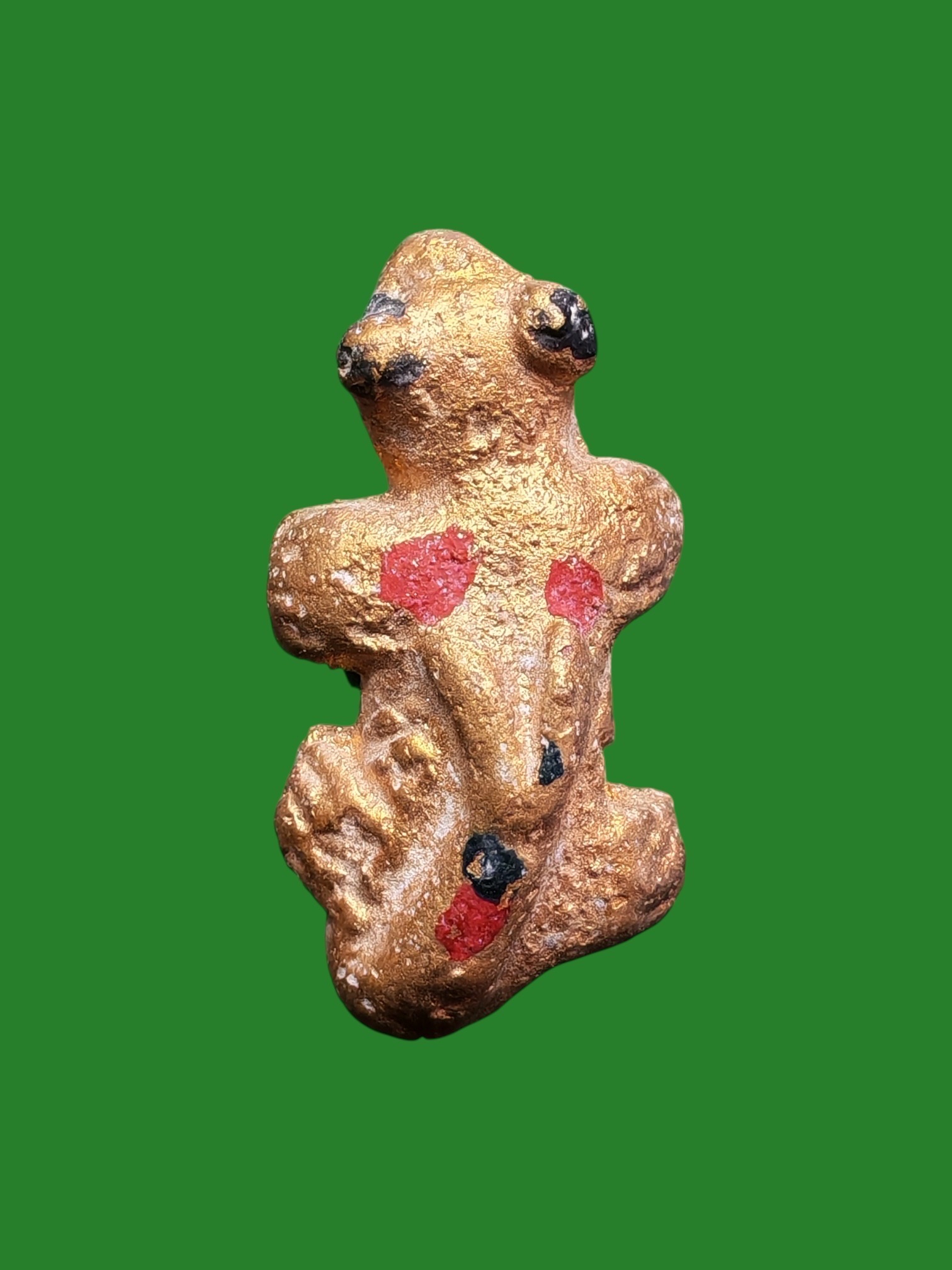 Two-Tailed Lizard Amulet Luang Por Kruean Wat Sangkhot Suphanburi