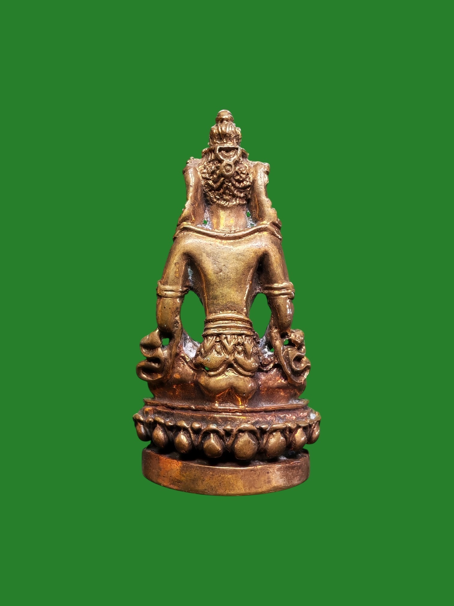 Phra Kring Avalokiteshvara Wat Bowonniwet B.E. 2538 — Luang Pho Somdej Sangkharat Sacred Powder Amulet #654 — รูปที่ 3