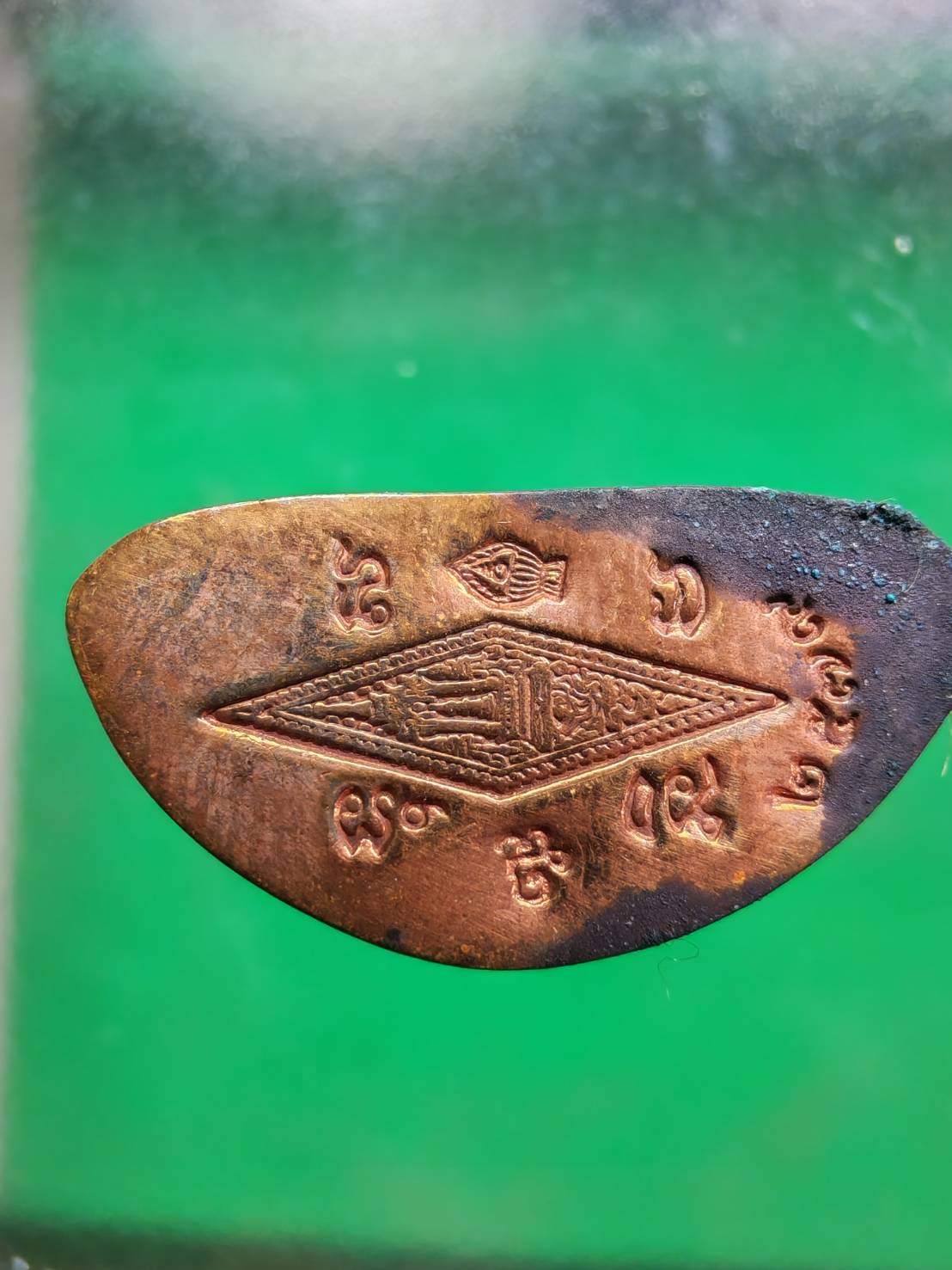 Phra Kling Phra Buddha Chinaraj B.E.2543 Golden Copper — Luang Pu Mun Consecrated — รูปที่ 6