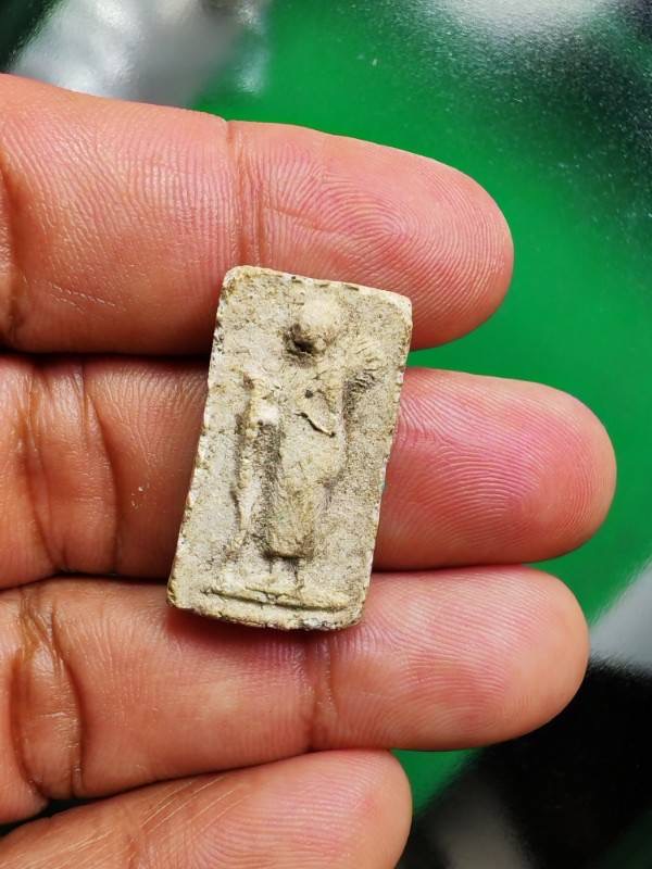 Phra Shiva Luang Pho Chuea Wat Saphan Sung B.E.2505 — Powder Amulet with Signature — รูปที่ 4