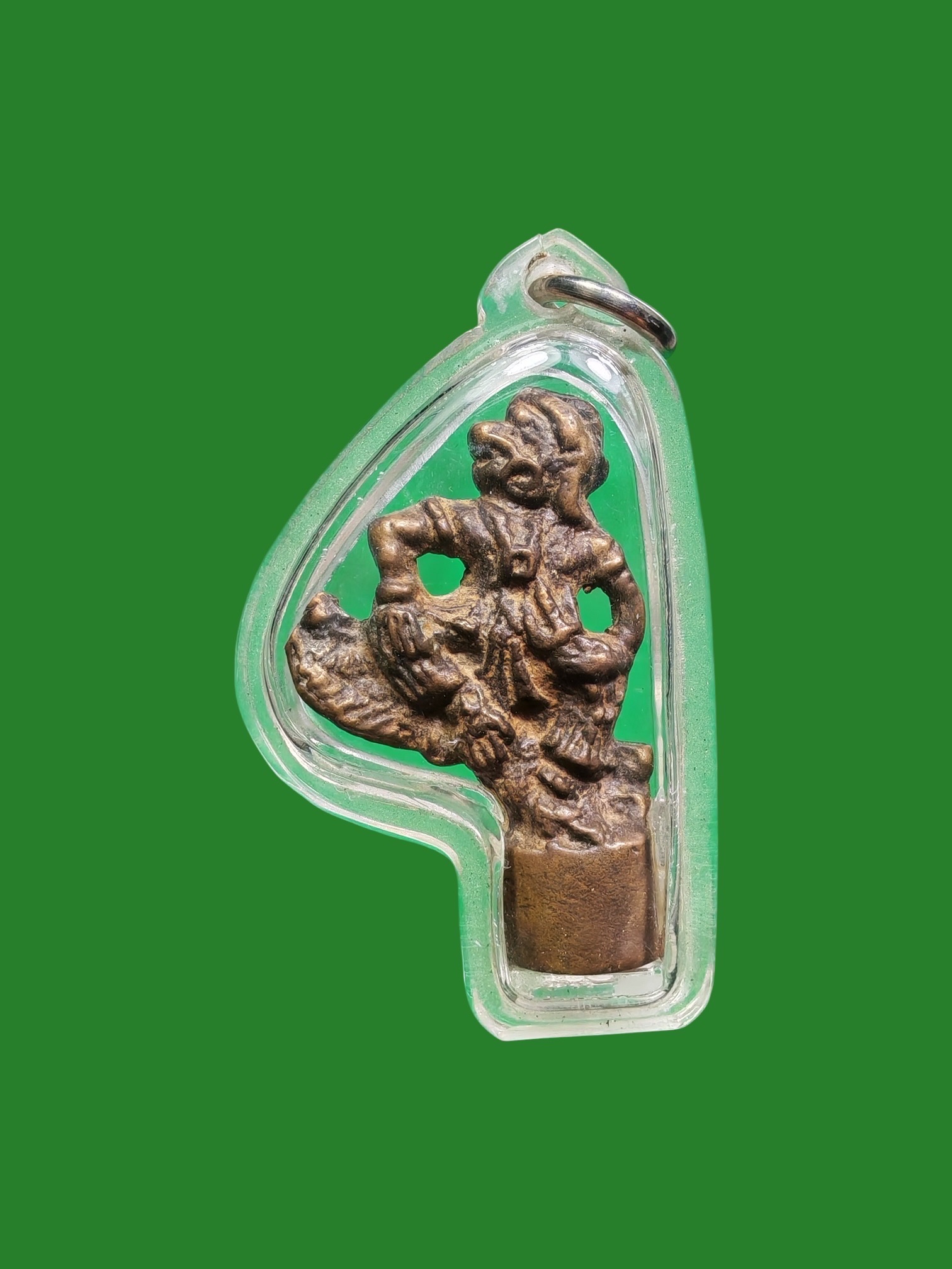 Hanuman Edition 3 Amulet by Luang Pu Gliang, Wat Noen Suthawat, Chonburi B.E. 2527 — รูปที่ 2